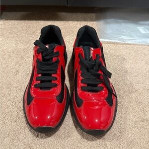 Prada Red patent Sneakers 8